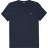 Dalix Womens Lil Peach Jersey Tee In Blue