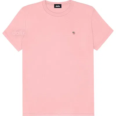 Dalix Womens Lil Peach Jersey Tee In Pink