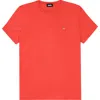Dalix Womens Lil Peach Jersey Tee In Red