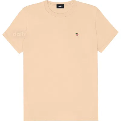 Dalix Womens Lil Peach Jersey Tee In Sand