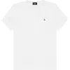 Dalix Womens Lil Peach Jersey Tee In White