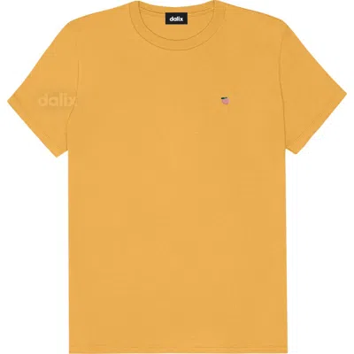 Dalix Womens Lil Peach Jersey Tee In Yellow