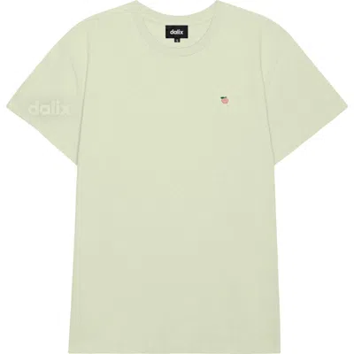 Dalix Womens Lil Peach Lightweight Everyday Tee In Green