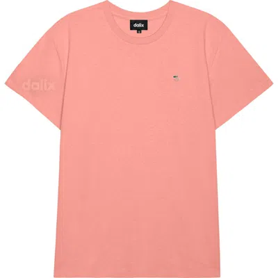Dalix Womens Lil Peach Lightweight Everyday Tee In Orange