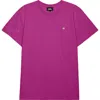 Dalix Womens Lil Peach Lightweight Everyday Tee In Purple