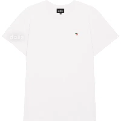 Dalix Womens Lil Peach Lightweight Everyday Tee In White