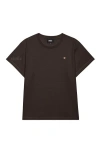 Dalix Womens Lil Peach Lightweight High Waisted Tee In Black