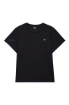 Dalix Womens Lil Strawberry Lightweight High Waisted Tee In Black