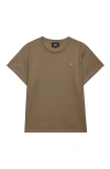 Dalix Womens Lil Strawberry Lightweight High Waisted Tee In Brown