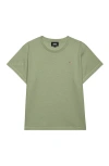 Dalix Womens Lil Strawberry Lightweight High Waisted Tee In Green