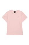 Dalix Womens Lil Peach Lightweight High Waisted Tee In Pink