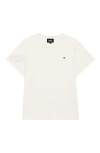 Dalix Womens Lil Peach Lightweight High Waisted Tee In White