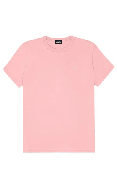 Dalix Womens Lil Smile Jersey Relaxed Tee In Pink