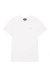 Dalix Womens Lil Smile Lightweight Everyday Tee In White