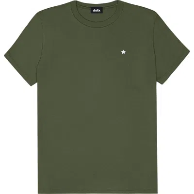 Dalix Womens Lil Star Lightweight Jersey Tee In Green
