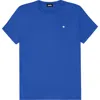 Dalix Womens Lil Star Lightweight Jersey Tee In Blue