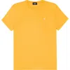 Dalix Womens Lil Star Lightweight Jersey Tee In Gold