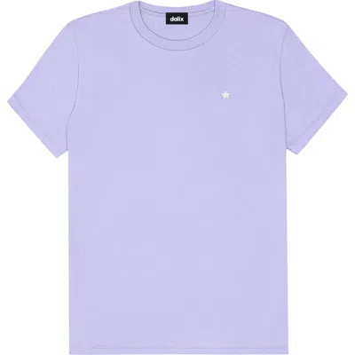 Dalix Womens Lil Star Lightweight Jersey Tee In Purple