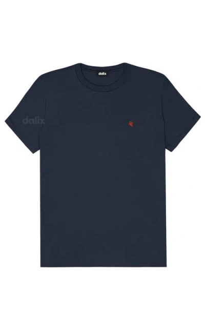 Dalix Womens Lil Strawberry Jersey Tee In Blue