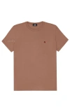 Dalix Womens Lil Strawberry Jersey Tee In Brown