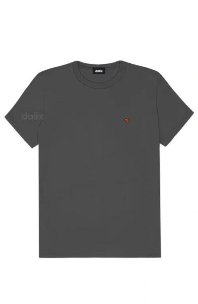 Dalix Womens Lil Strawberry Jersey Tee In Gray