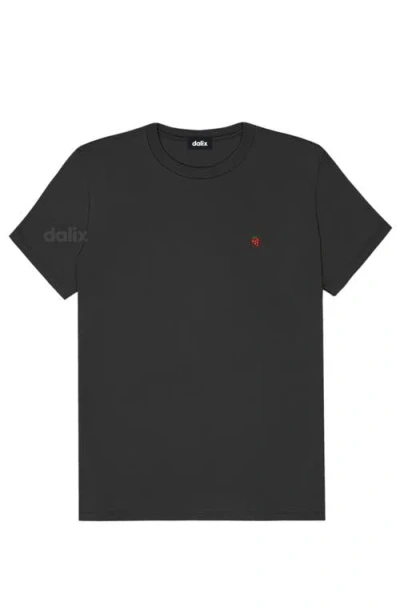 Dalix Womens Lil Strawberry Jersey Tee In Gray