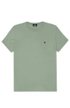 Dalix Womens Lil Strawberry Jersey Tee In Green