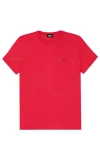 Dalix Womens Lil Strawberry Jersey Tee In Red