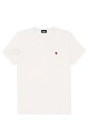 Dalix Womens Lil Flower Lightweight Jersey Tee In White