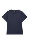 Dalix Womens Lil Strawberry Lightweight High Waisted Tee In Blue