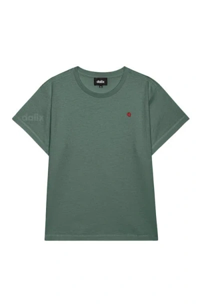 DALIX DALIX WOMENS LIL STRAWBERRY LIGHTWEIGHT HIGH WAISTED TEE