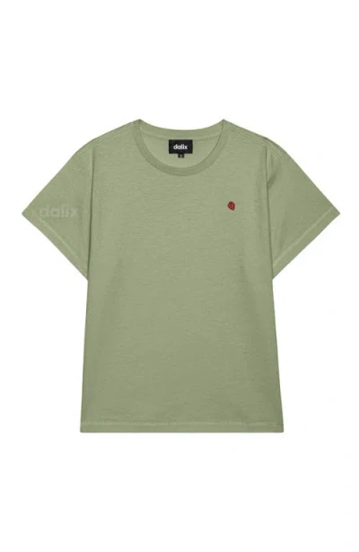 DALIX DALIX WOMENS LIL STRAWBERRY LIGHTWEIGHT HIGH WAISTED TEE