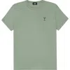 Dalix Womens Martini Lightweight Relaxed Jersey Tee In Green