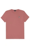 Dalix Womens Peace Sign Jersey Relaxed Tee In Purple