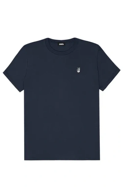 Dalix Womens Peace Sign Jersey Relaxed Tee