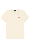 Dalix Womens Pixel Heart Jersey Relaxed Tee