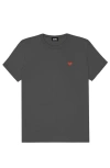 Dalix Womens Pixel Heart Jersey Relaxed Tee