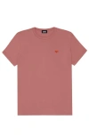 Dalix Womens Pixel Heart Jersey Relaxed Tee
