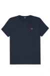 Dalix Womens Pixel Heart Jersey Relaxed Tee