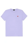 Dalix Womens Pixel Heart Jersey Relaxed Tee