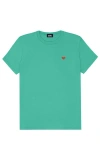 Dalix Womens Pixel Heart Jersey Relaxed Tee