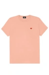 Dalix Womens Pixel Heart Jersey Relaxed Tee
