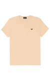 Dalix Womens Pixel Heart Jersey Relaxed Tee