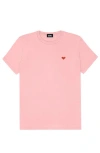 Dalix Womens Pixel Heart Jersey Relaxed Tee