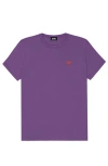 Dalix Womens Pixel Heart Jersey Relaxed Tee