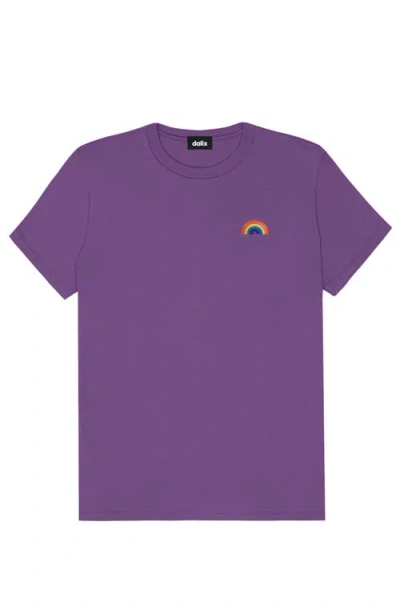 Dalix Womens Rainbow Jersey Relaxed Tee