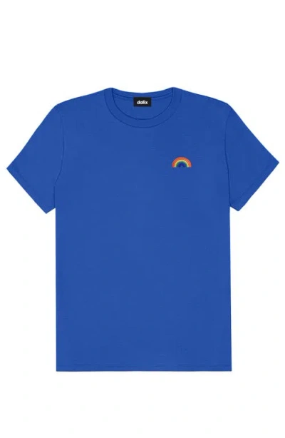 Dalix Womens Rainbow Jersey Relaxed Tee
