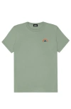 Dalix Womens Rainbow Jersey Relaxed Tee In Green