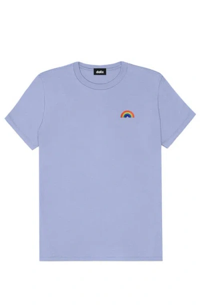 Dalix Womens Rainbow Jersey Relaxed Tee