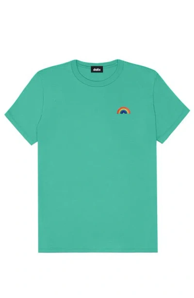 Dalix Womens Rainbow Jersey Relaxed Tee